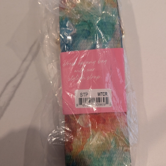 Multicolor Adjustable Guitar Strap - Picture 2 of 2